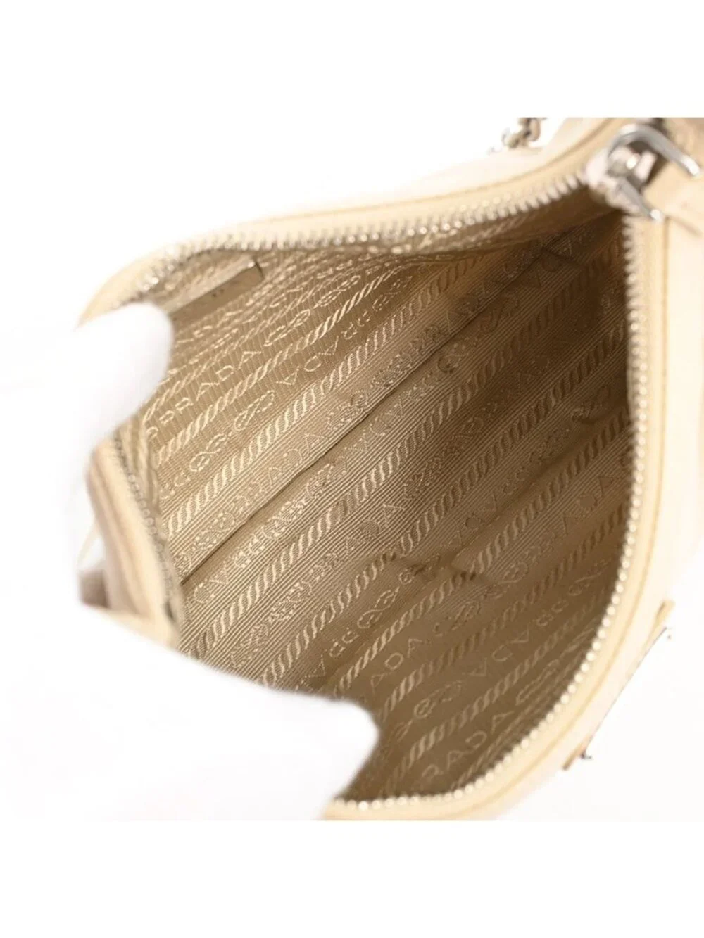 Prada Shoulder Bag Beige